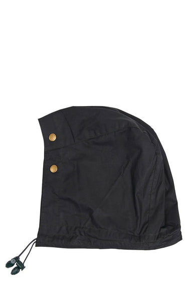 LIGHTWEIGHT WAX HOOD BLACK