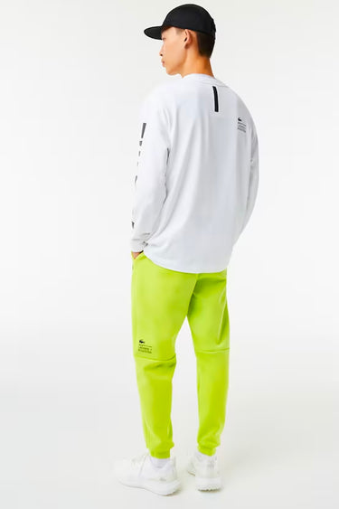 Men's Reflective Print Joggers Lime