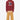MAISON KITSUNÉ  DRESSED FOX PRINT RELAXED HOODIE WINE LEES