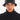 MAISON KITSUNÉ FAUX LEATHER BUCKET HAT BLACK
