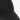 MAISON KITSUNÉ FAUX LEATHER BUCKET HAT BLACK