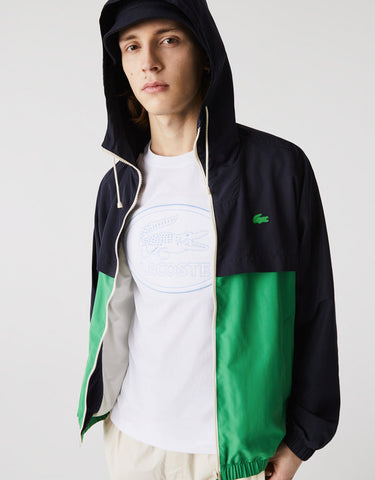 Men's Crew Neck Embroidered Logo Cotton T-shirt White