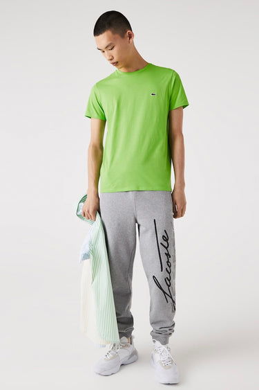 Men's Crew Neck Pima Cotton Jersey T-Shirt Green