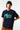 Men's Relaxed Fit Oversized Crocodile T-Shirt MARINE