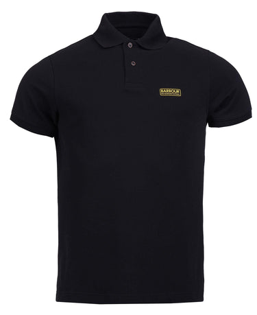 BARBOUR INTERNATIONAL ESSENTIAL POLO BLACK