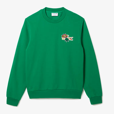 Men's Badge Organic Cotton Sweatshirt Green
