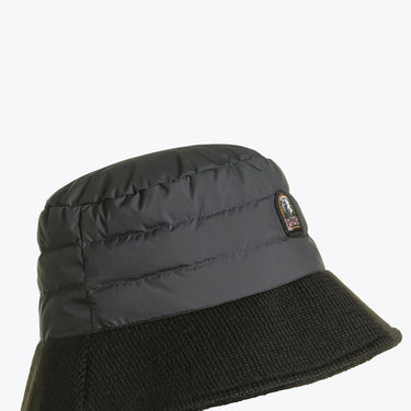 Puffer Bucket Hat Black