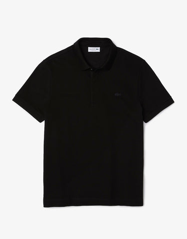 Men's Stretch Cotton Smart Paris Polo Black