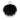 Raccoon Fur Keychain Black