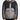 Unisex Luma Hooded Puffer Jacket Black /mid Grey