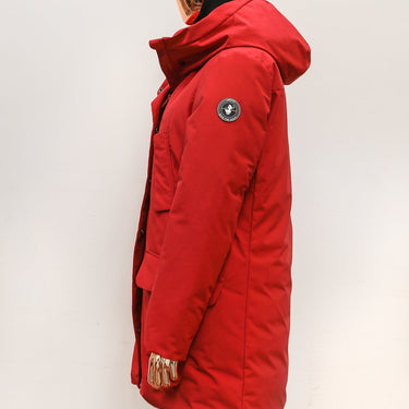WOMENS COPY WINTER HOODED PARKA TANGO RED