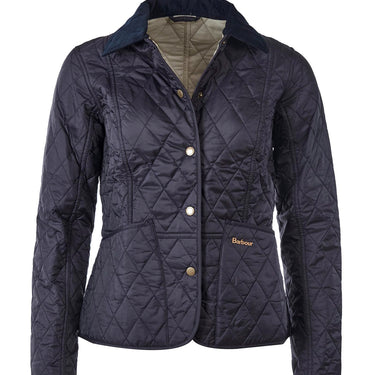 SUMMER LIDDESDALE QUILTED JACKET NAVY/PEARL