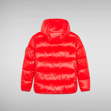 Girls' Kate Hooded Puffer Jacket In Sweet Red
