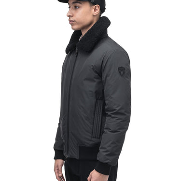 SONAR MEN'S AVIATOR JACKET BLACK