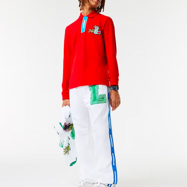 Unisex Water-Repellent Trackpants BLANC/MULTICO