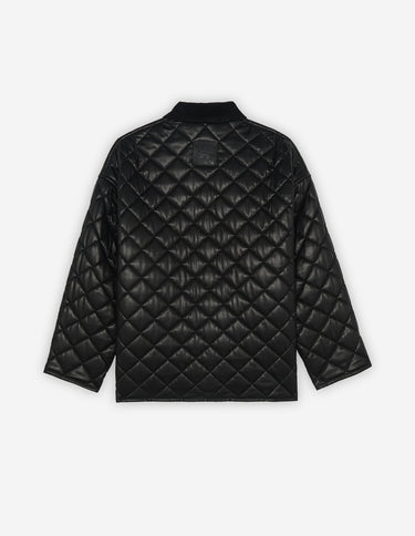 QUILTED JACKET BLACK