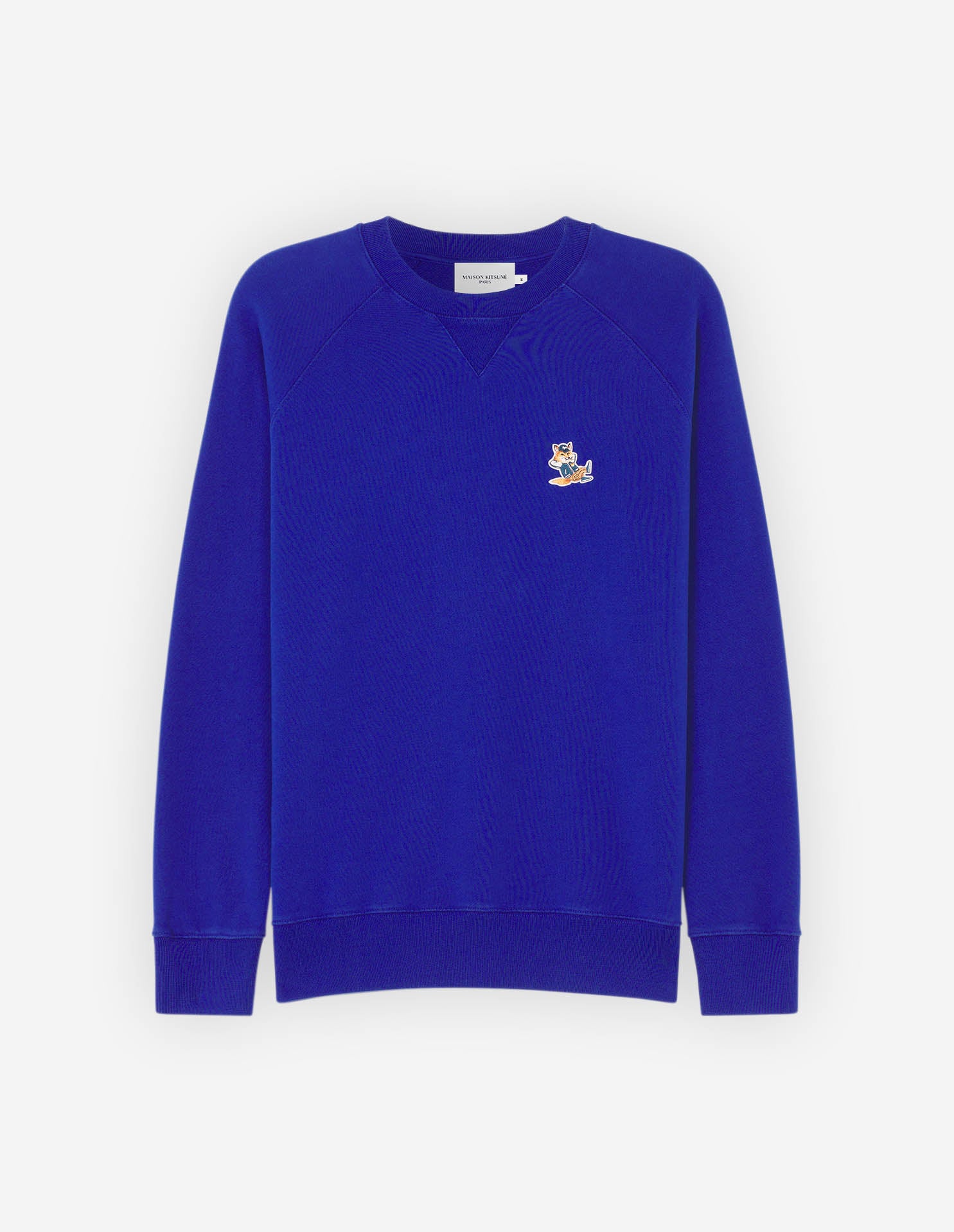 Dressed Fox Patch Classic Sweatshirt Deep Blue – rue de can