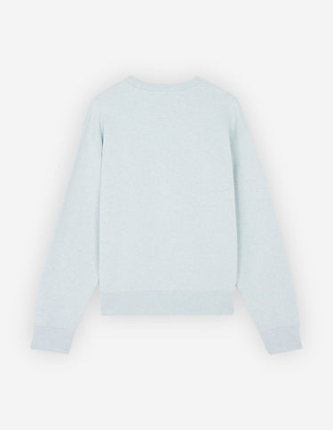 Men's Vibrant Fox Head Relaxed Sweatshirt Blue Haze Melange