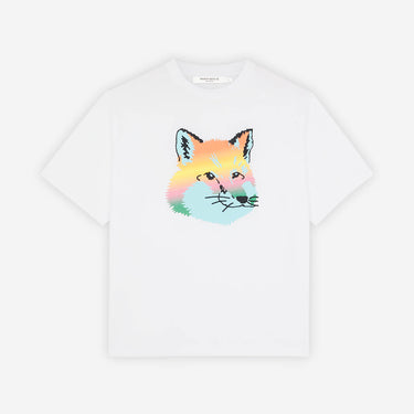 New Seasonal Fox Head Easy Tee-shirt White